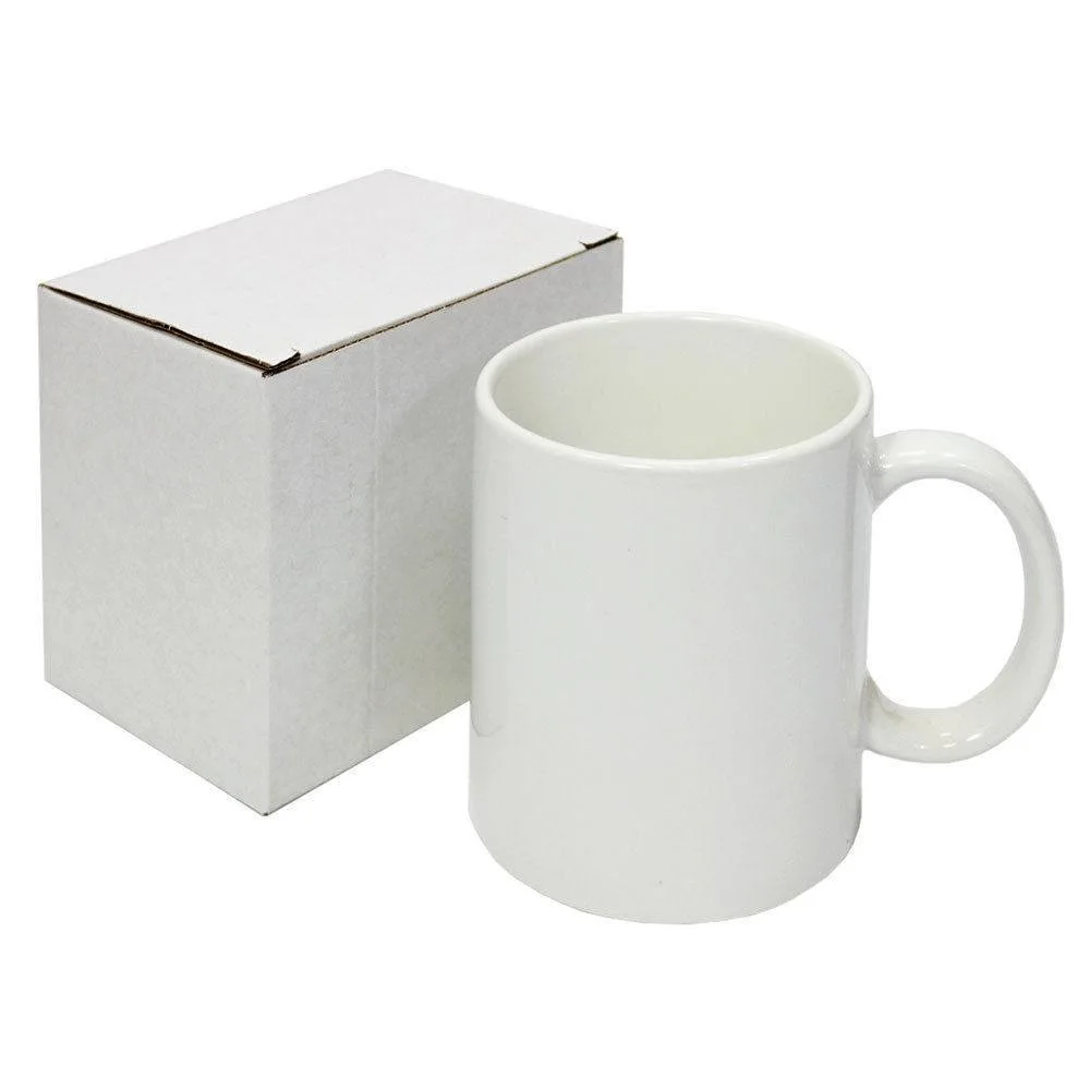 Wholesale AAA Ceramic Mug 11oz White Mug Dimensions Custom for Sublimation